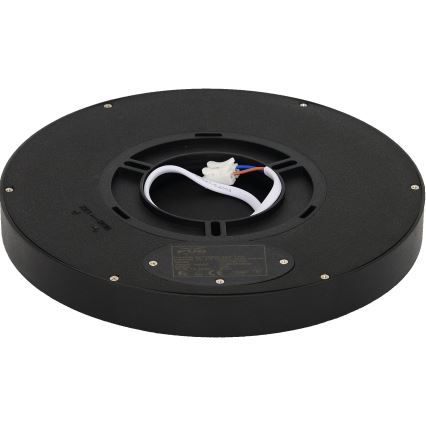 Plafonieră LED cu senzor de mișcare Fulgur s-42585 NOMY-S LED/18W/230V 3000/4000/6000K IP40 d. 23 cm negru