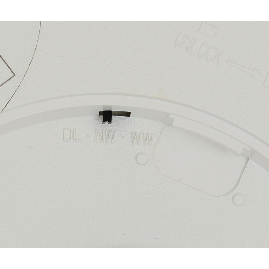 Plafonieră LED cu senzor de mișcare Fulgur s-42586 NOMY-S LED24W/230V 3000/4000/6000K IP40 d. 30 cm alb