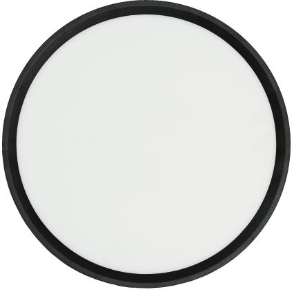 Plafonieră LED cu senzor de mișcare Fulgur s-42587 NOMY-S LED24W/230V 3000/4000/6000K IP40 d. 30 cm negru