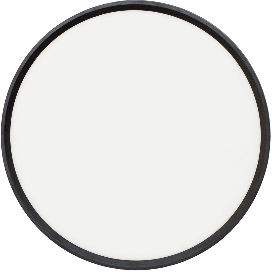 Plafonieră LED cu senzor de mișcare Fulgur s-42589 NOMY-S LED/32W/230V 3000/4000/6000K IP40 d. 40 cm negru