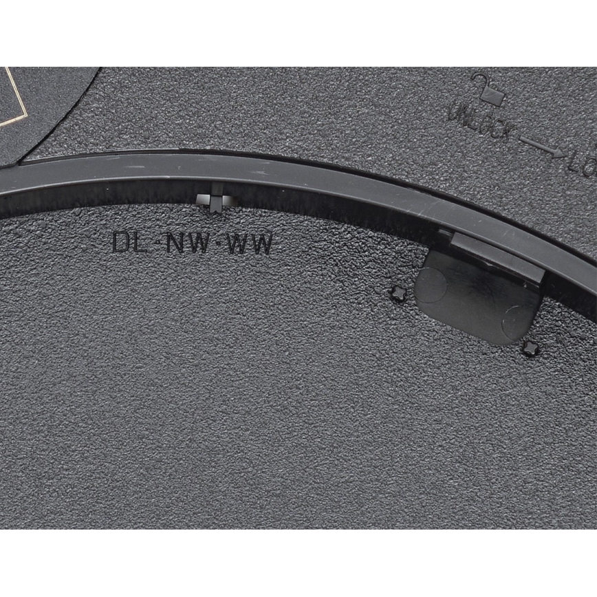 Plafonieră LED cu senzor de mișcare Fulgur s-42591 NOMY-S LED/40W/230V 3000/4000/6000K IP40 d. 50 cm negru