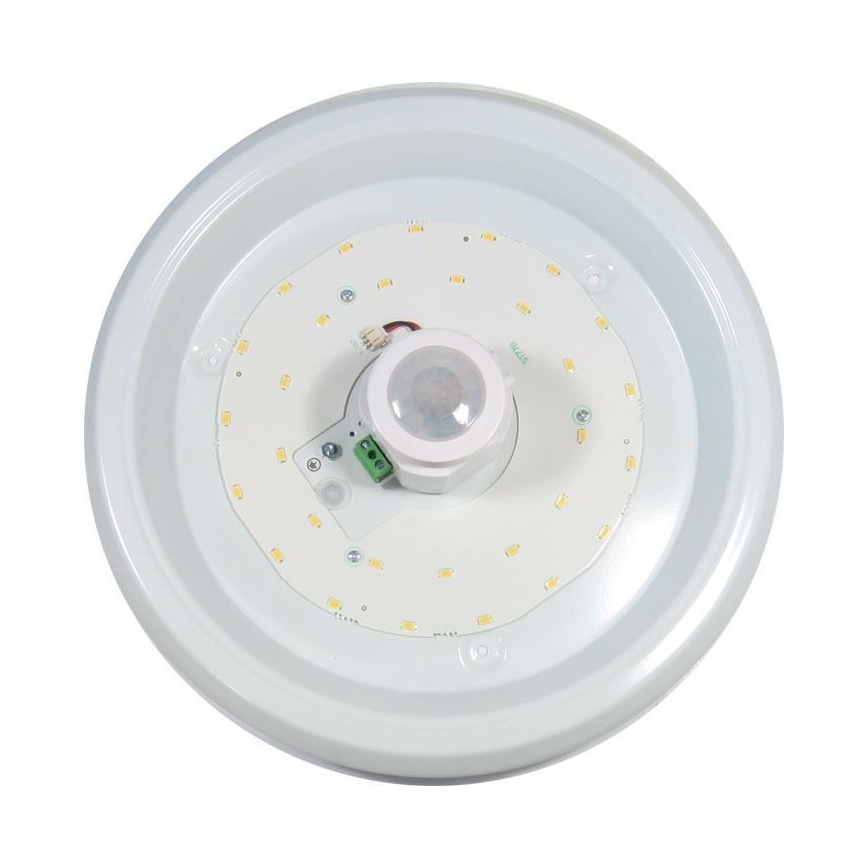 Plafonieră LED cu senzor PIR de mișcare și senzor de amurg, 16W/230V, 4000K
