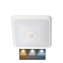 Plafonieră LED cu senzor SAMSUNG CHIP LED/12W/230V 3000/4000/6000K alb