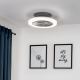 Plafonieră LED cu ventilator LEONARD LED/27W/230V Leuchten Direkt 14645-55