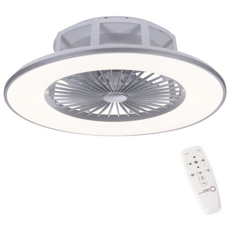 Plafonieră LED cu ventilator MICHAEL LED/29W/230V Leuchten Direkt 14646-55 + telecomandă