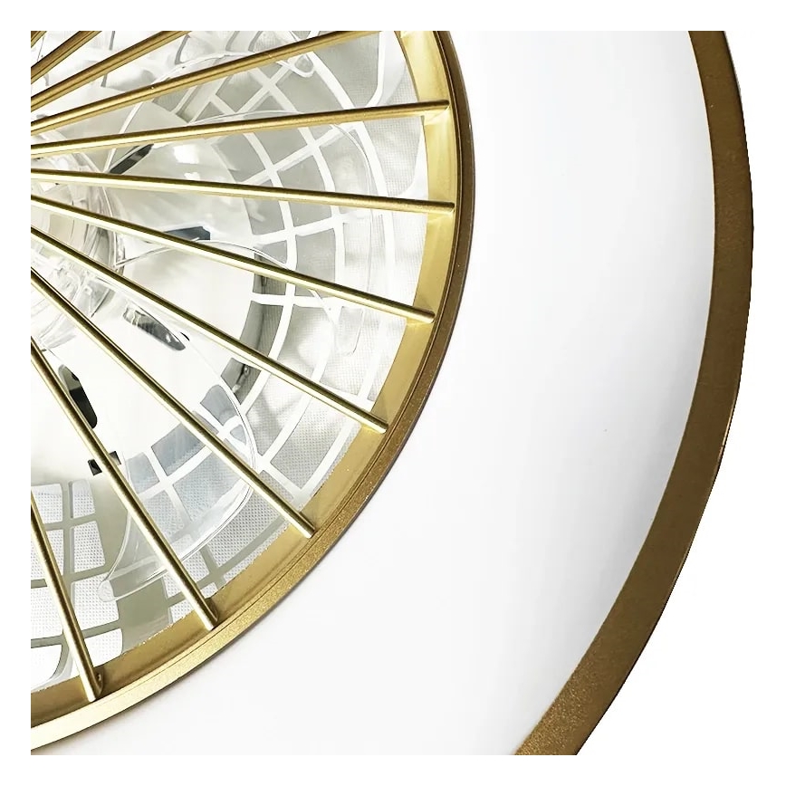 Plafonieră LED dimabilă cu ventilator OPAL LED/48W/230V 3000-6500K + telecomandă