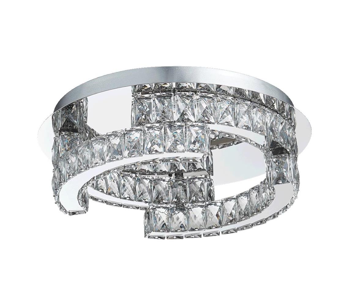 Plafonieră LED de cristal Luxera 62429 SANTANA 1xLED/24W/230V