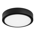 Plafonieră LED de exterior cu senzor KERY LED/18W/230V IP65 neagră LED2
