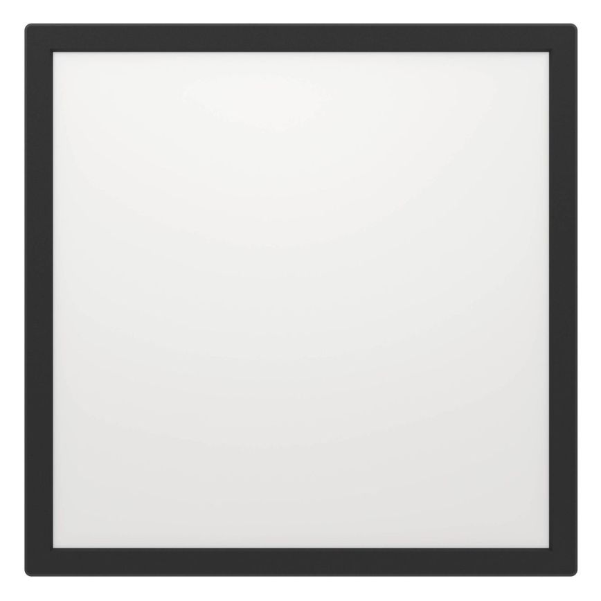 Plafonieră LED de exterior Eglo LED/17,6W/230V 2700/4000/6500K 39x39 cm IP44 negru