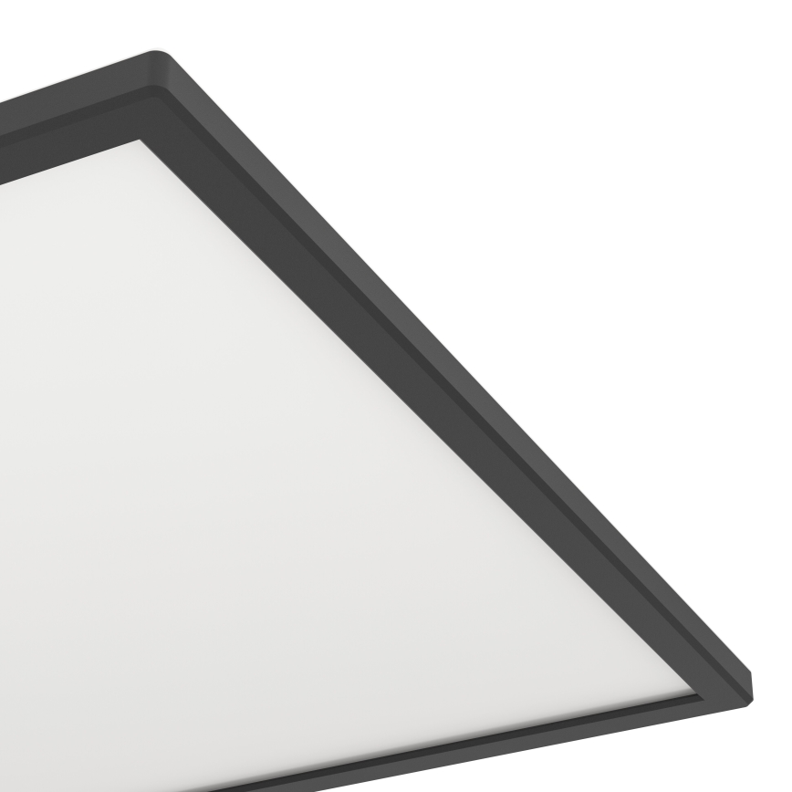 Plafonieră LED de exterior Eglo LED/17W/230V 2700/4000/6500K 50x50 cm IP44 negru