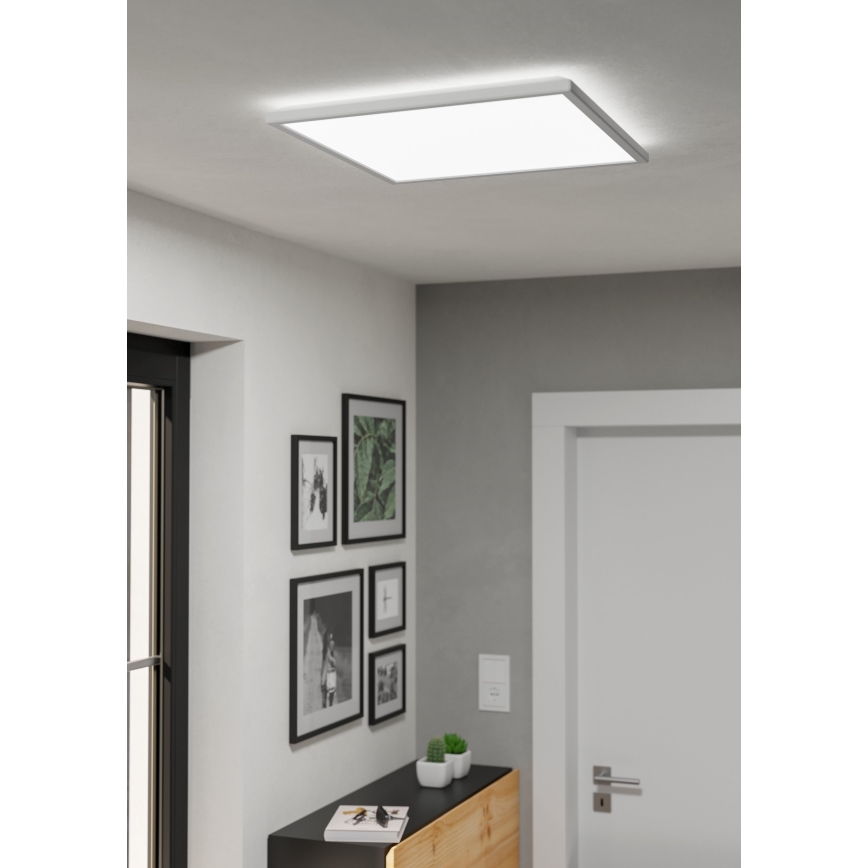 Plafonieră LED de exterior Eglo LED/17W/230V 2700/4000/6500K 50x50 cm IP44 alb
