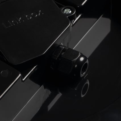 Plafonieră LED de exterior TURA LED/15W/230V 4000K IP65 negru