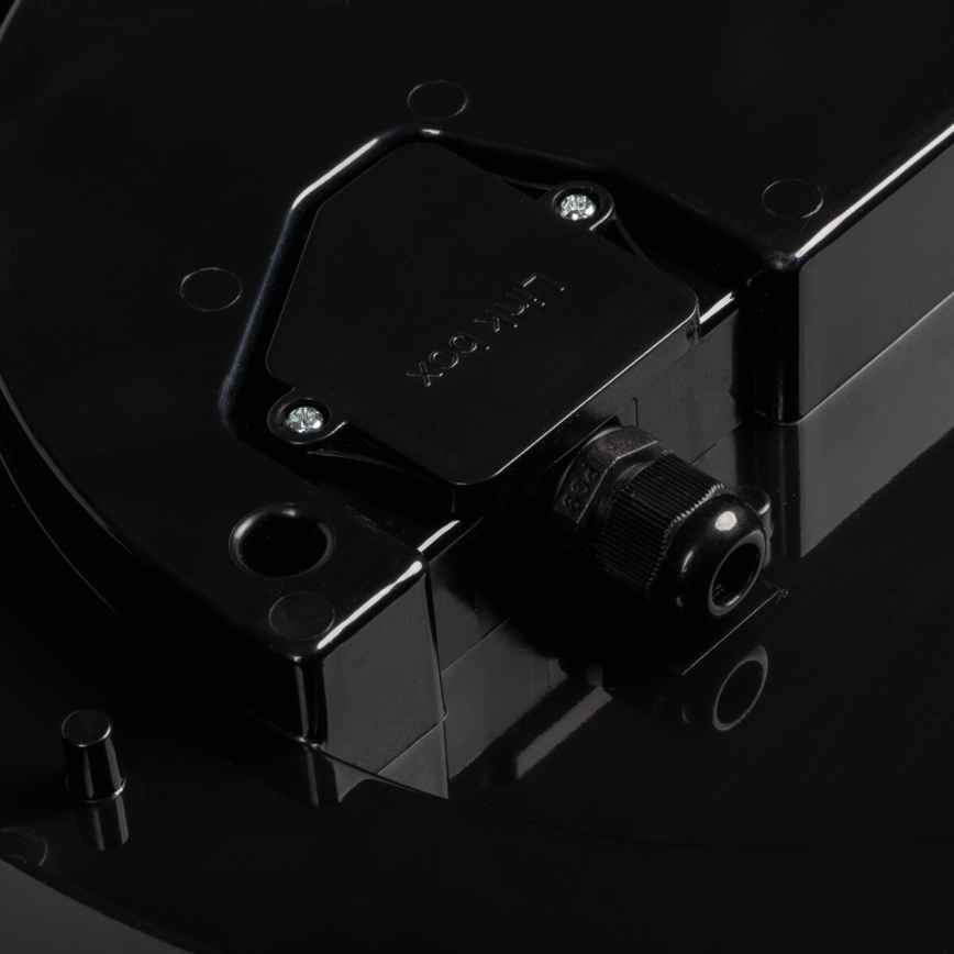 Plafonieră LED de exterior TURA LED/24W/230V 4000K IP65 negru