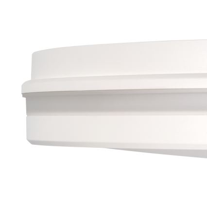 Plafonieră LED de exterior BENO E LED/20W/230V 3000/4000/6500K d. 20 cm IP65 alb