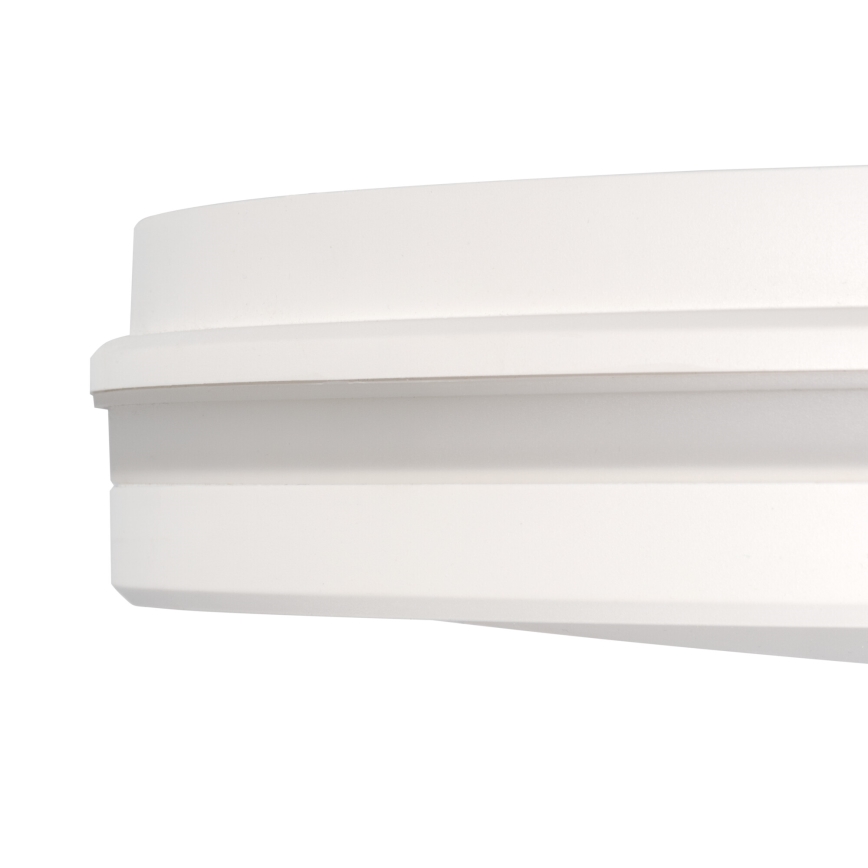 Plafonieră LED de exterior BENO E LED/20W/230V 3000/4000/6500K d. 20 cm IP65 alb
