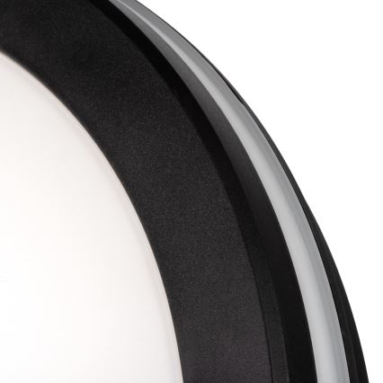 Plafonieră LED de exterior BENO E LED/20W/230V 3000/4000/6500K d. 20 cm IP65 negru