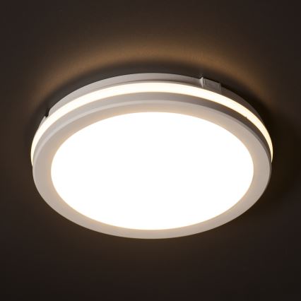 Plafonieră LED de exterior BENO E LED/30W/230V 3000/4000/6500K d. 30 cm IP65 alb