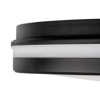 Plafonieră LED de exterior BENO E LED/40W/230V 3000/4000/6500K d. 40 cm IP65 negru