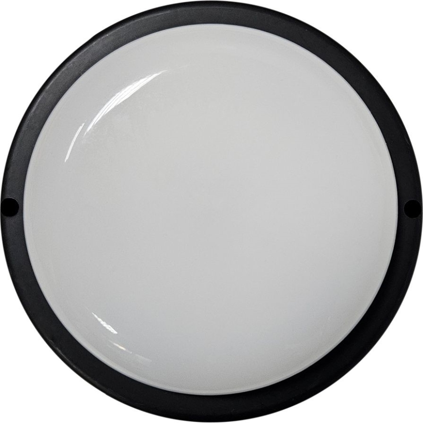 Plafonieră LED de exterior LED/15W/230V 4200K d. 15,5 cm IP64 negru