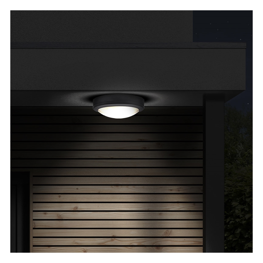 Plafonieră LED de exterior LED/20W/230V IP54 antracit Brilagi