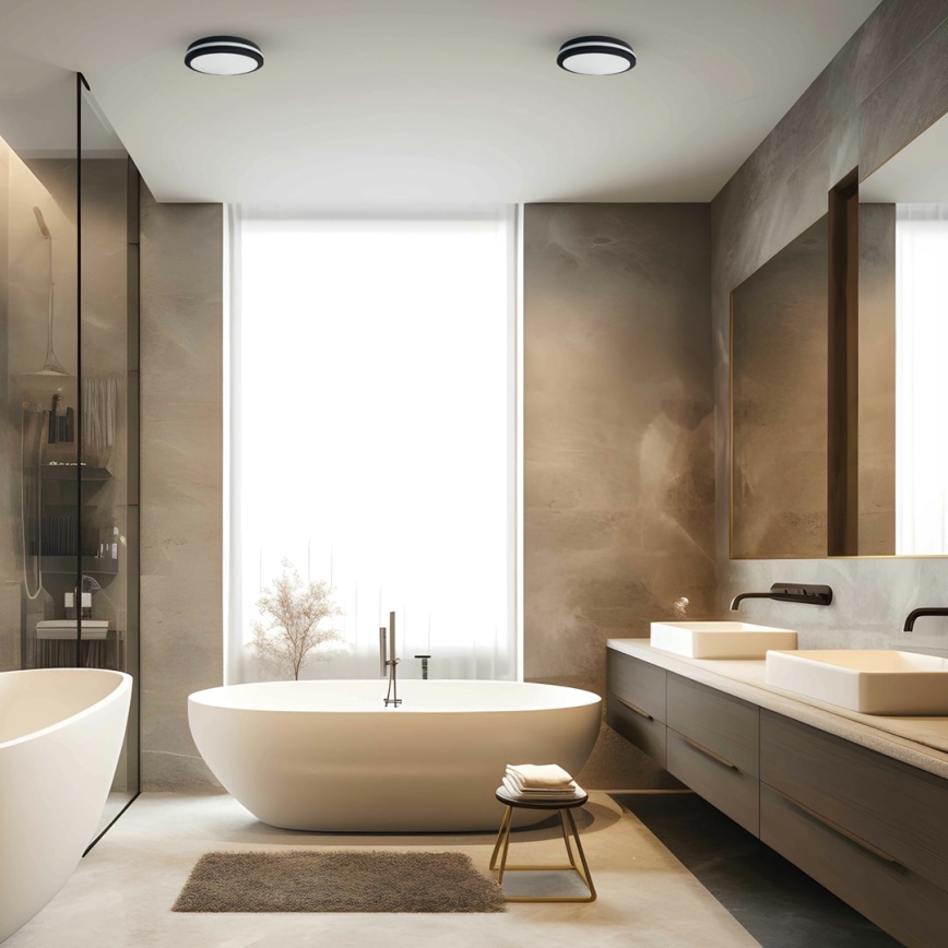 Plafonieră LED de exterior MARLON LED/18W/230V 4000K IP54 negru