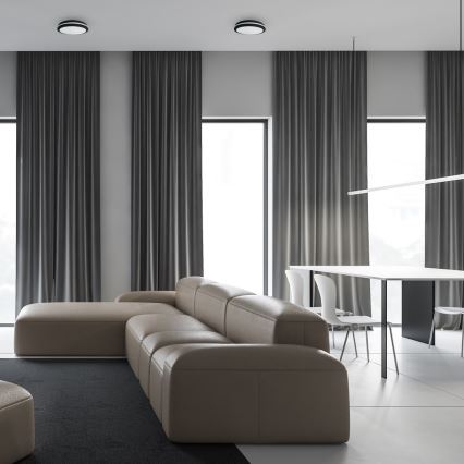 Plafonieră LED de exterior MARLON LED/36W/230V 4000K IP54 negru