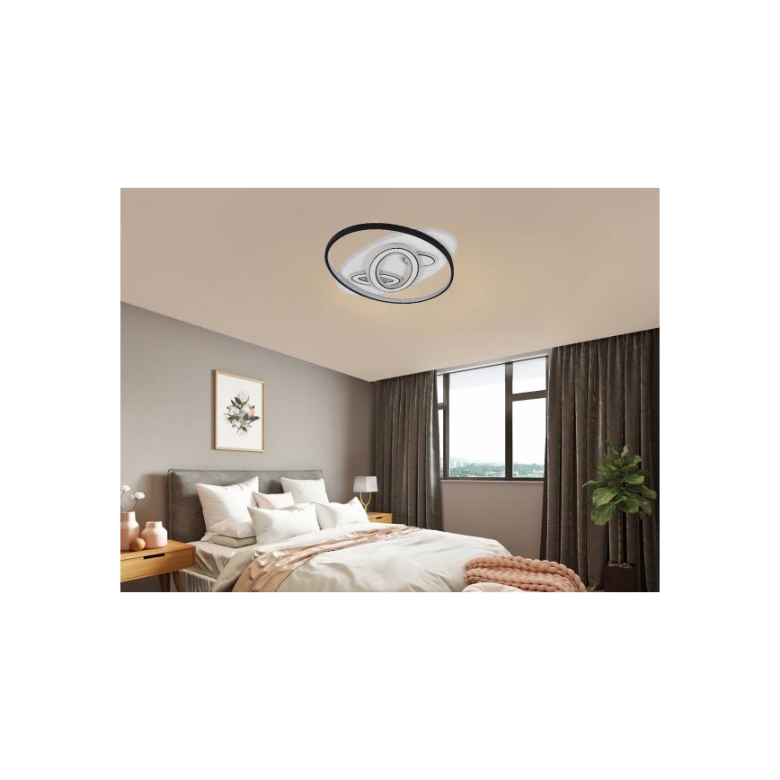 Plafonieră LED dimabilă, 105W, 230V, 3000-6500K, cu telecomandă