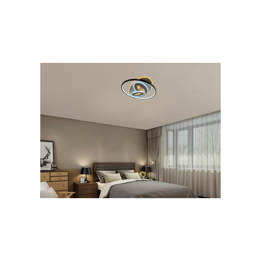 Plafonieră LED dimabilă 105W/230V 3000-6500K cu telecomandă