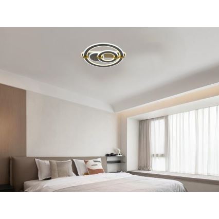 Plafonieră LED dimabilă 120W/230V, 3000–6500K + telecomandă