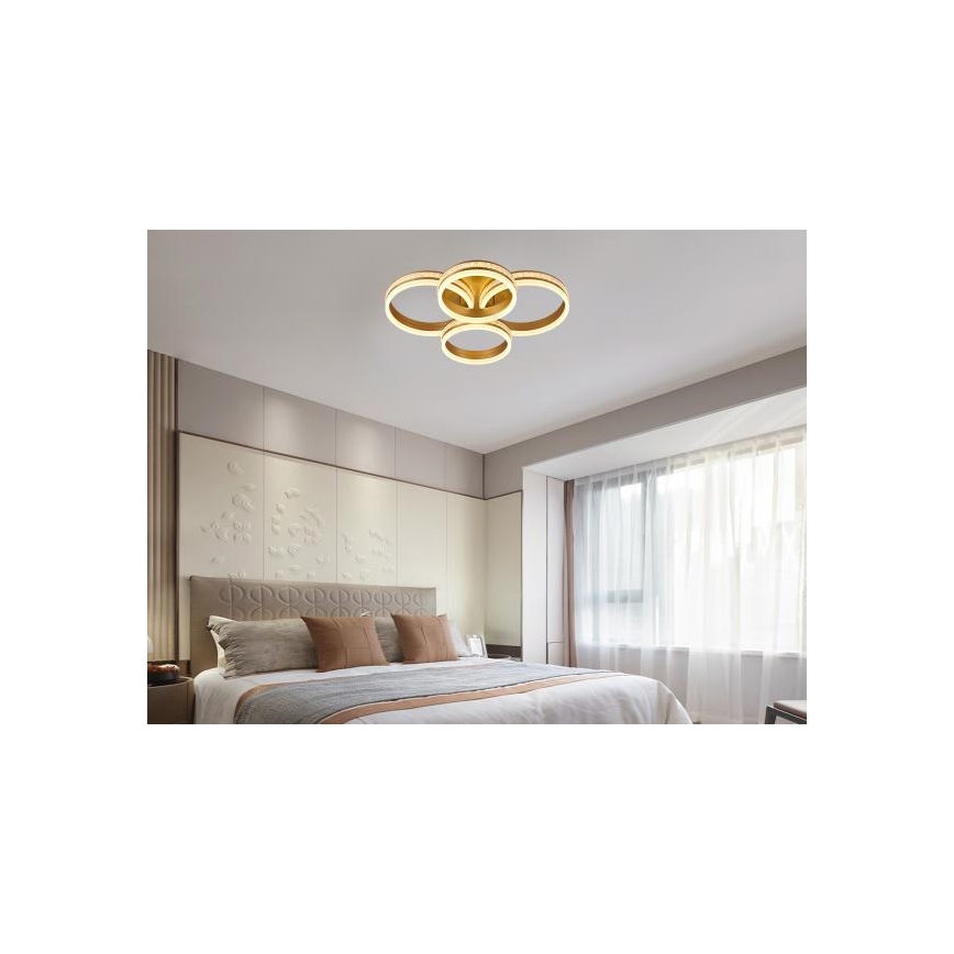 Plafonieră LED dimabilă, 150 W, 230 V, 3000–6500 K, cu telecomandă