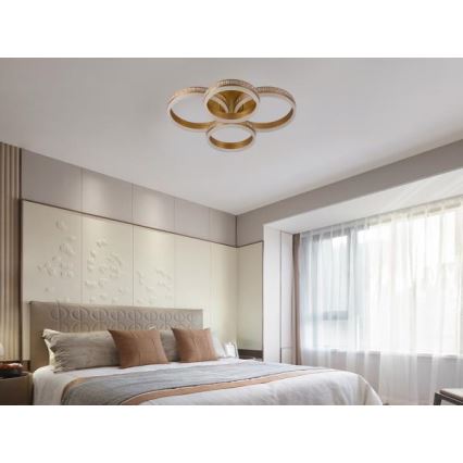 Plafonieră LED dimabilă, 150 W, 230 V, 3000–6500 K, cu telecomandă