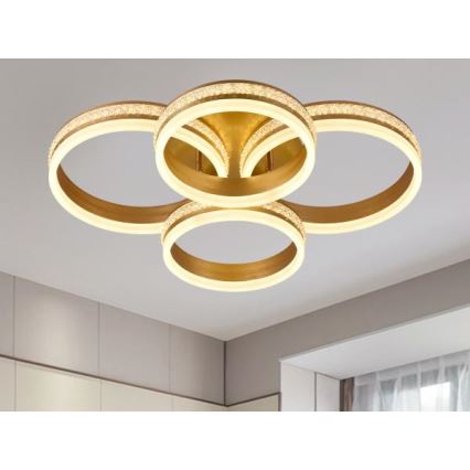 Plafonieră LED dimabilă, 150 W, 230 V, 3000–6500 K, cu telecomandă