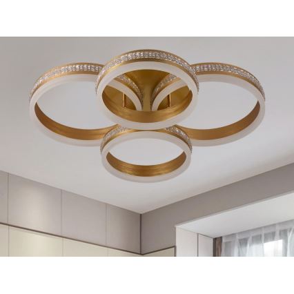 Plafonieră LED dimabilă, 150 W, 230 V, 3000–6500 K, cu telecomandă