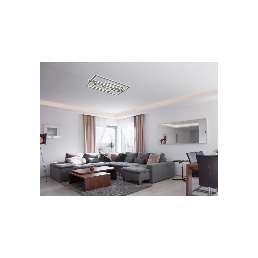 Plafonieră LED dimabilă 280W/230V 3000-6500K + telecomandă