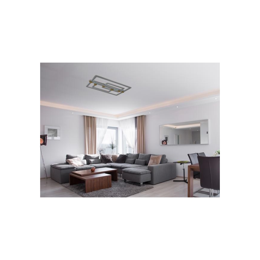 Plafonieră LED dimabilă 280W/230V 3000-6500K + telecomandă