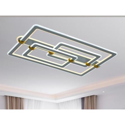 Plafonieră LED dimabilă 280W/230V 3000-6500K + telecomandă
