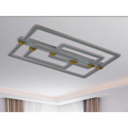 Plafonieră LED dimabilă 280W/230V 3000-6500K + telecomandă