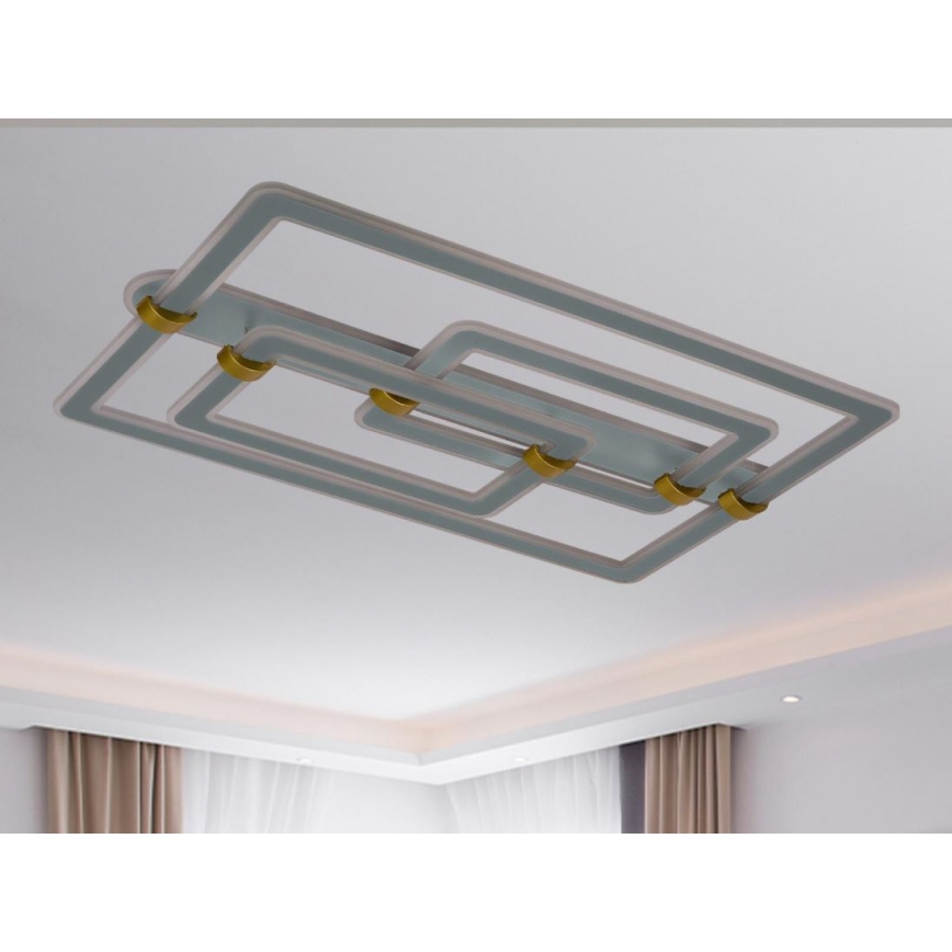 Plafonieră LED dimabilă 280W/230V 3000-6500K + telecomandă