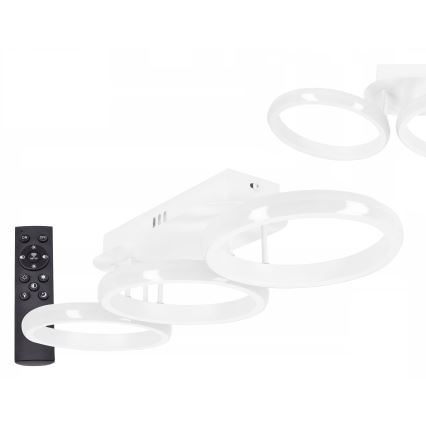 Plafonieră LED dimabilă 30W, 230V, 3000-6500K, albă, Wi-Fi Tuya + telecomandă