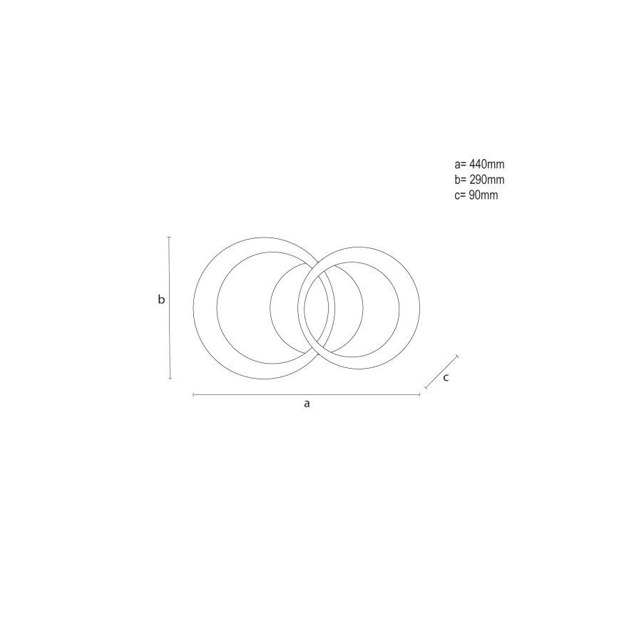 Plafonieră LED dimabilă 35W, 230V, 3000-6500K, cu telecomandă