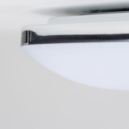 Plafonieră LED dimabilă, 42 W, 230 V, 3000–6500 K, 49 x 49 cm, albă, cu telecomandă