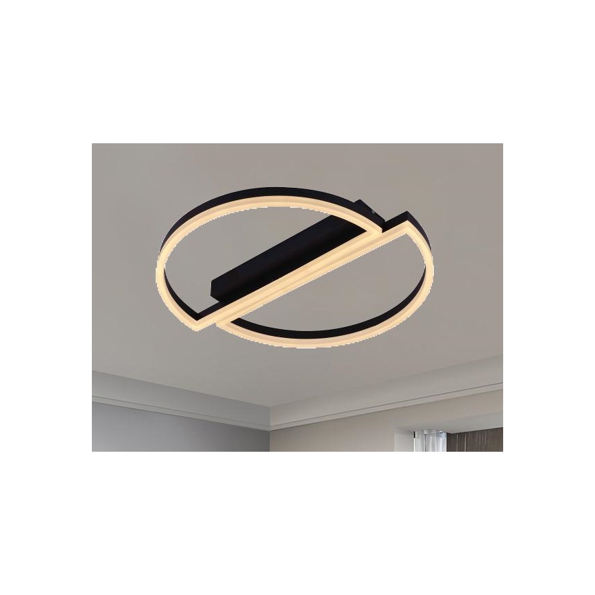 Plafonieră LED dimabilă 55W/230V 3000-6500K + telecomandă