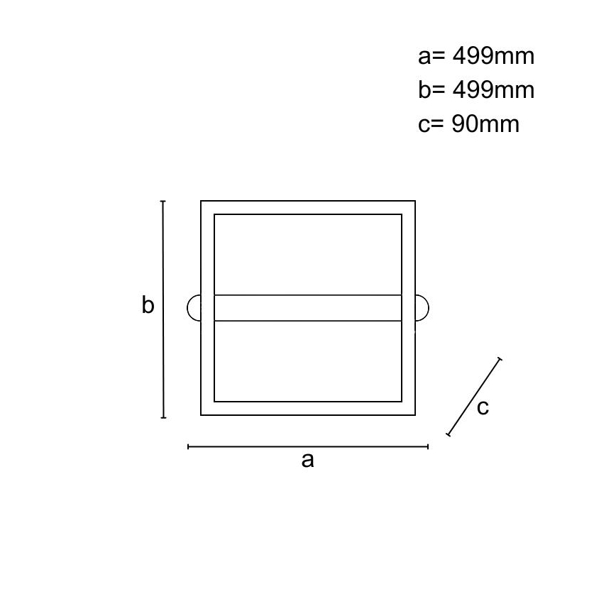 Plafonieră LED dimabilă, 60 W, 230 V, 3000–6500 K, cu telecomandă