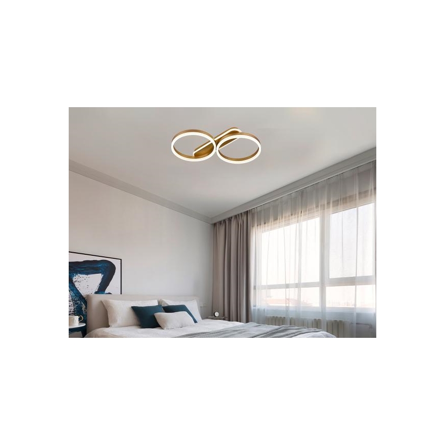 Plafonieră LED dimabilă, 60W/230V, 3000-6500K + telecomandă