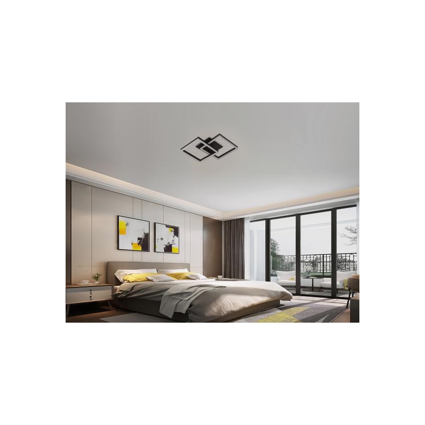 Plafonieră LED dimabilă 80W 230V 3000-6500K + telecomandă