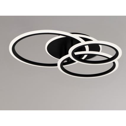 Plafonieră LED dimabilă 90W/230V, 3000–6500K, cu telecomandă