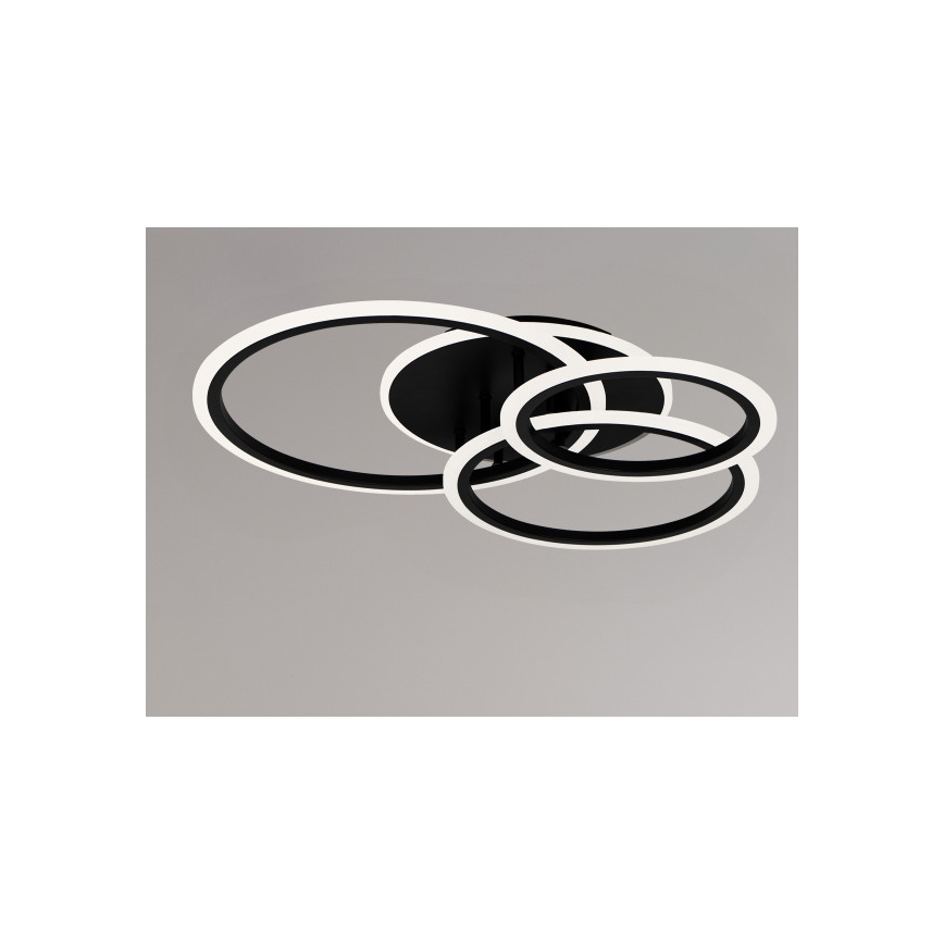 Plafonieră LED dimabilă 90W/230V, 3000–6500K, cu telecomandă