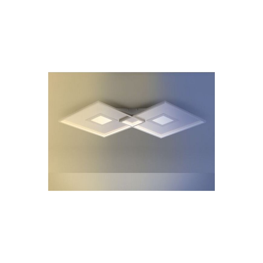 Plafonieră LED dimabilă AMARA LED/45W/230V crom Paul Neuhaus 8378-55 + telecomandă