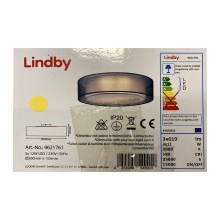 Plafonieră LED dimabilă AMON 3xLED/12W/230V Lindby