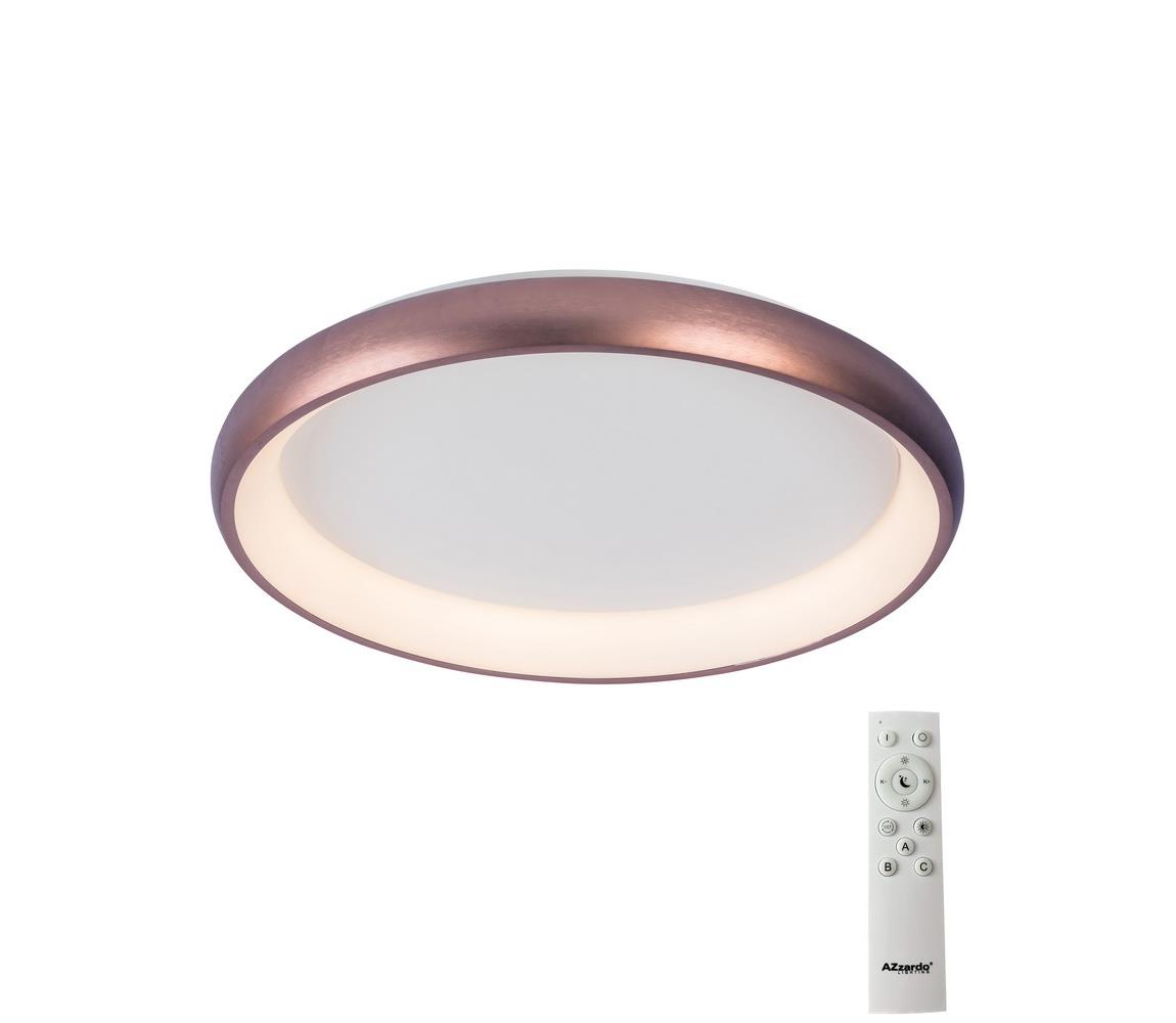 Plafonieră LED dimabilă ANTONIO LED/32W/230V maro Azzardo AZ5068 + telecomandă